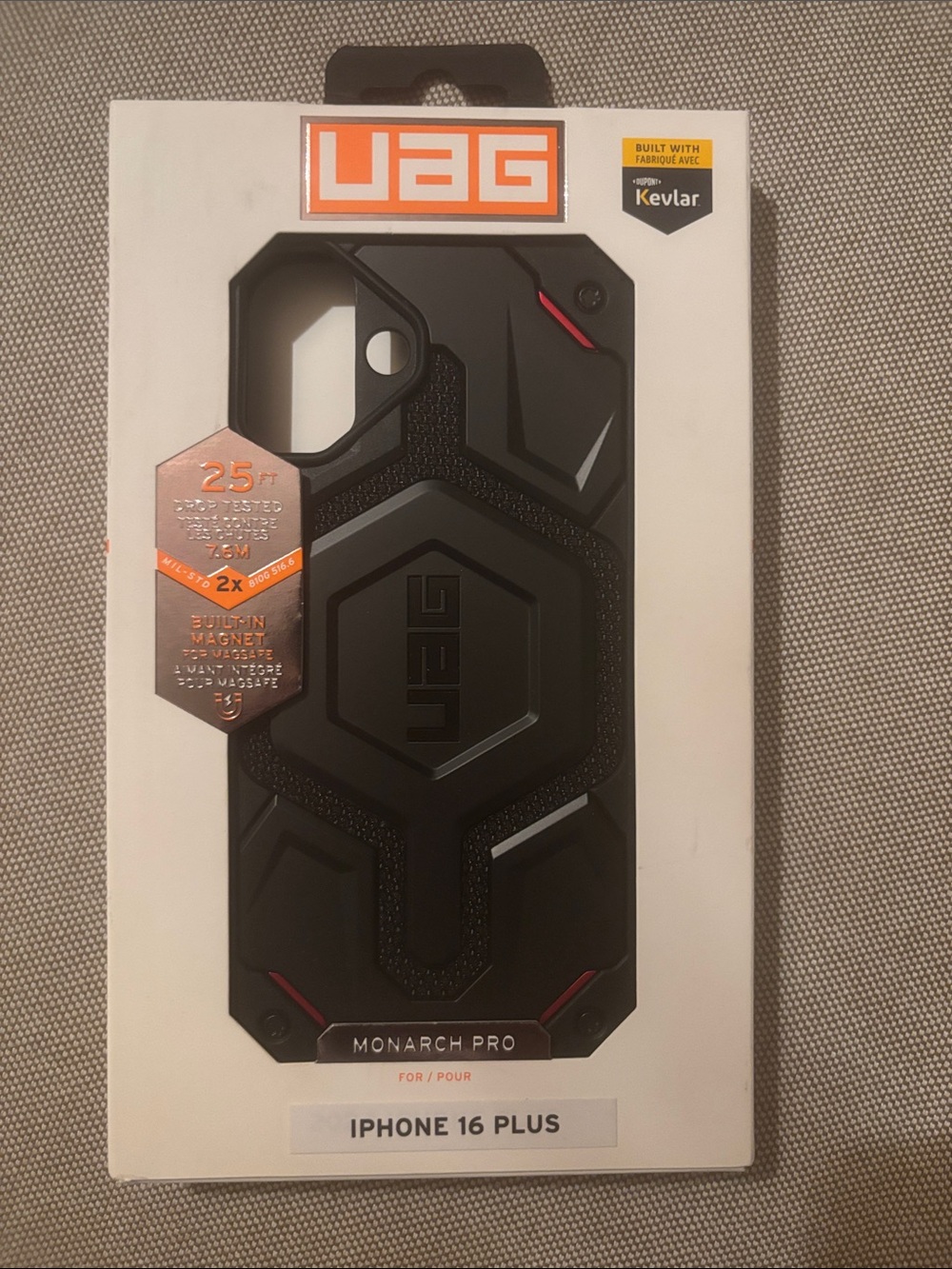 URBAN ARMOR GEAR UAG iPhone 16 Plus Case Monarch Pro